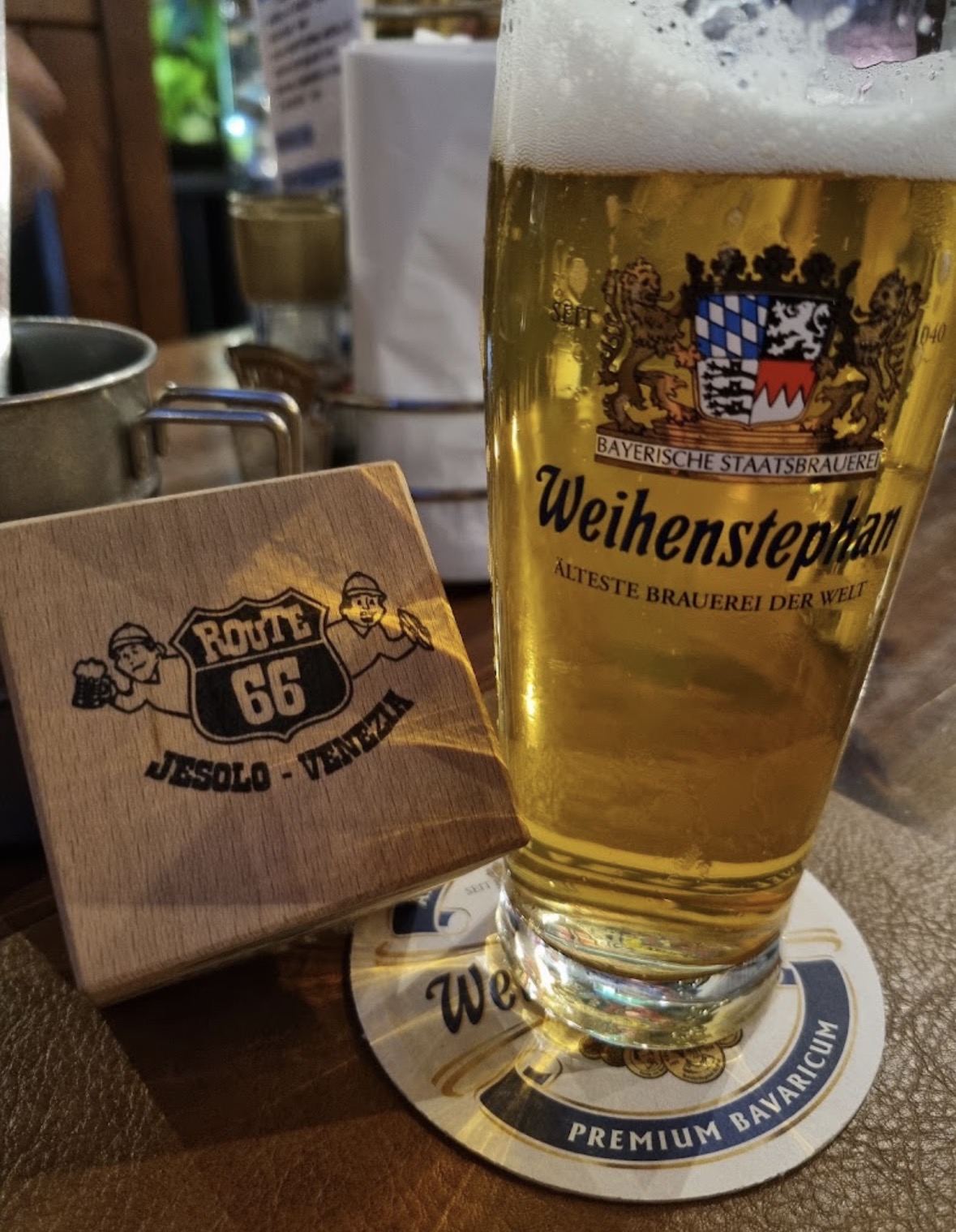 Birra Weihenstephan al Route 66